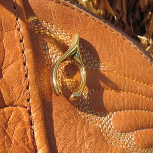 Gold Wishbone Lapel Pin- CC466G- Lucky, Luck, Clavicle and Wish Lapel Pins
