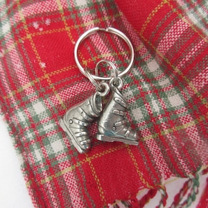 Ski Boots Keychain- K105- Skiing Gifts for Skiers