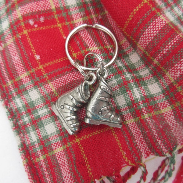 Ski Boots Keychain- K105- Skiing Gifts for Skiers