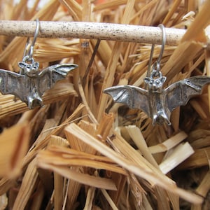 Bat Earrings LT473 image 1