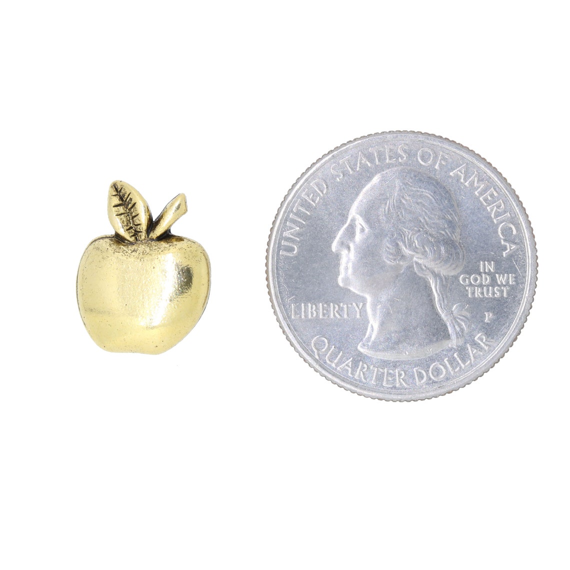 Gold Apple Lapel Pincc121g Teacher Education and School Etsy
