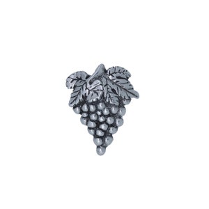 Grapes Lapel Pin CC259 Pewter Vineyard and Wine Gifts and Pins image 2