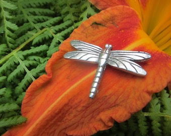 Dragonfly Lapel Pin - CC278- Libellule in giardino, insetti, insetti e regali da giardino