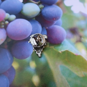 Grapes Lapel Pin CC259 Pewter Vineyard and Wine Gifts and Pins image 10