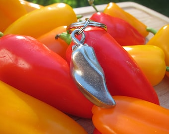 Chili Pepper Keychain- K135- Hot Tamale, Peppers, and Culinary