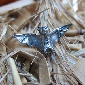 Bat Lapel Pin - CC287- Murciélago, Halloween, Spooky, Halloween Favors, Vida Silvestre y Zoo Pins