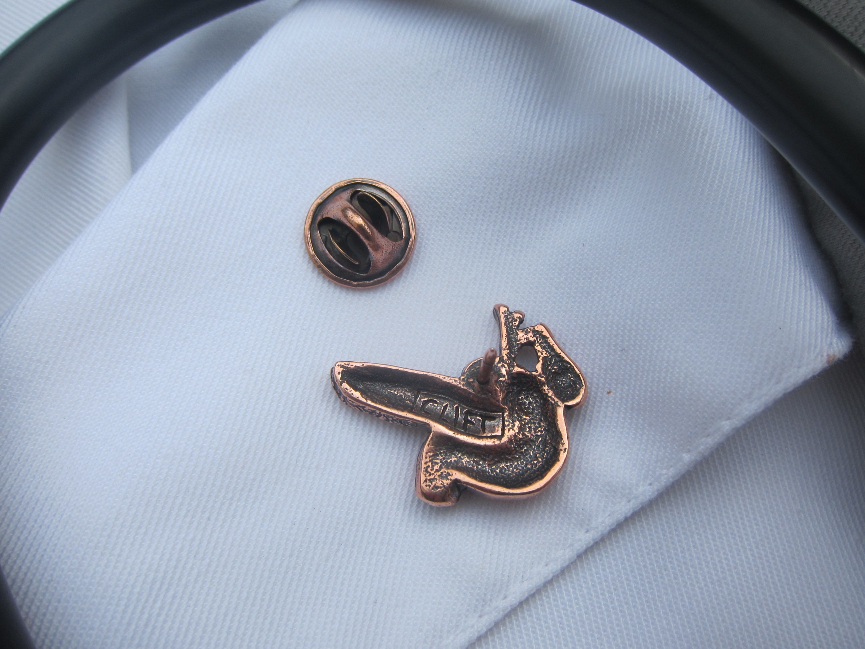 Copper Pancreas Lapel Pin CC620C Medical and Anatomy Pins | Etsy