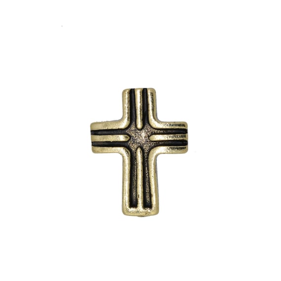 Saint Andrew's Cross Enamel Pin | Kolorspun