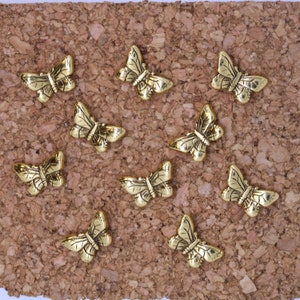 Butterfly Pushpins- Home Office- Butterflies, Insects, and Garden Decor for your Corkboard- Set of 10