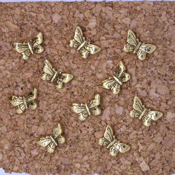 Cute Thumb Tacks: Colorful Butterfly Push Pins Decorative Pins For Photo Wall, Cork Board, Bulletin Board From Homepro9, $9.55