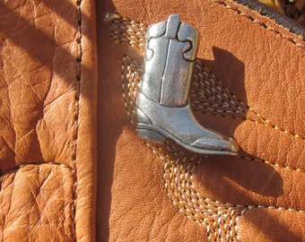 Cowboy Boot Lapel Pin - CC220- Cowboy, Rodeo, Western, and Country Pins