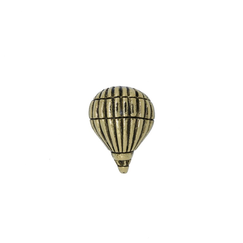Hot Air Balloon Gold Dipped Pewter Lapel Pin CC484G Etsy