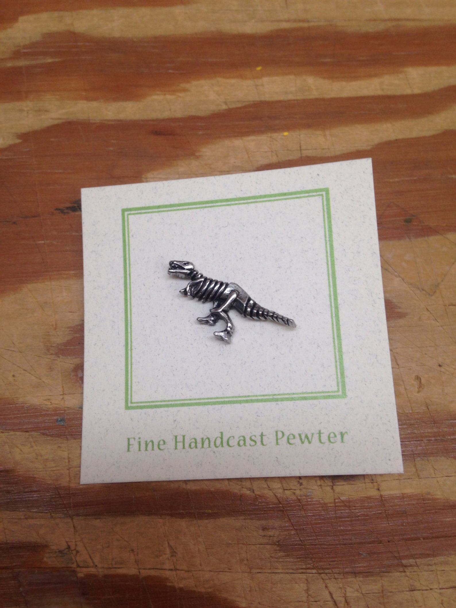 T Rex Dinosaur Lapel Pin CC480 Tyrannosaurus Rex Dinosaurs Etsy