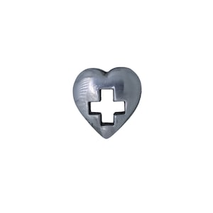 Heart With Cross Lapel Pin - CC373- First Aid, Medical, Nursing, and ...