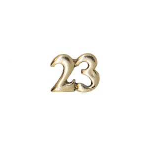 23 Gold Lapel  Pin