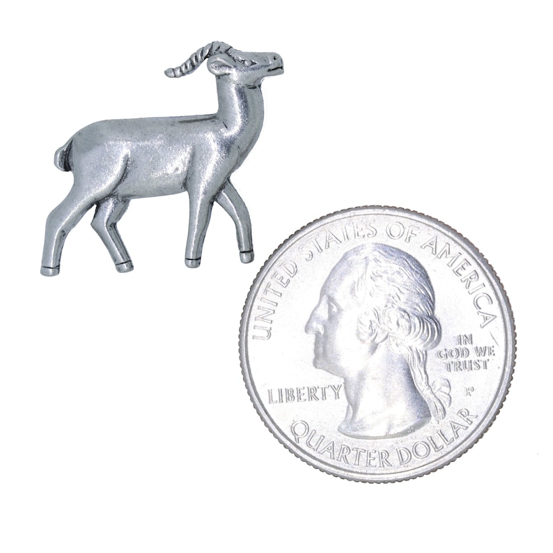 African Animals Wildlife and Zoo Animals Antelope Lapel Pin Gazelles CC249- Pronghorn