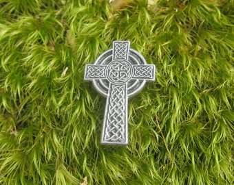 Celtic Cross Lapel Pin - CC512- Gaelic Cross- Irish- Religion