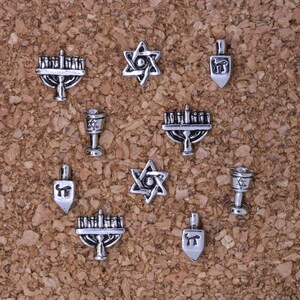 Hannukah Pushpins- PN130- Home Office- Channukah Décor, cadeaux et tacks décoratifs pour panneaux de liège