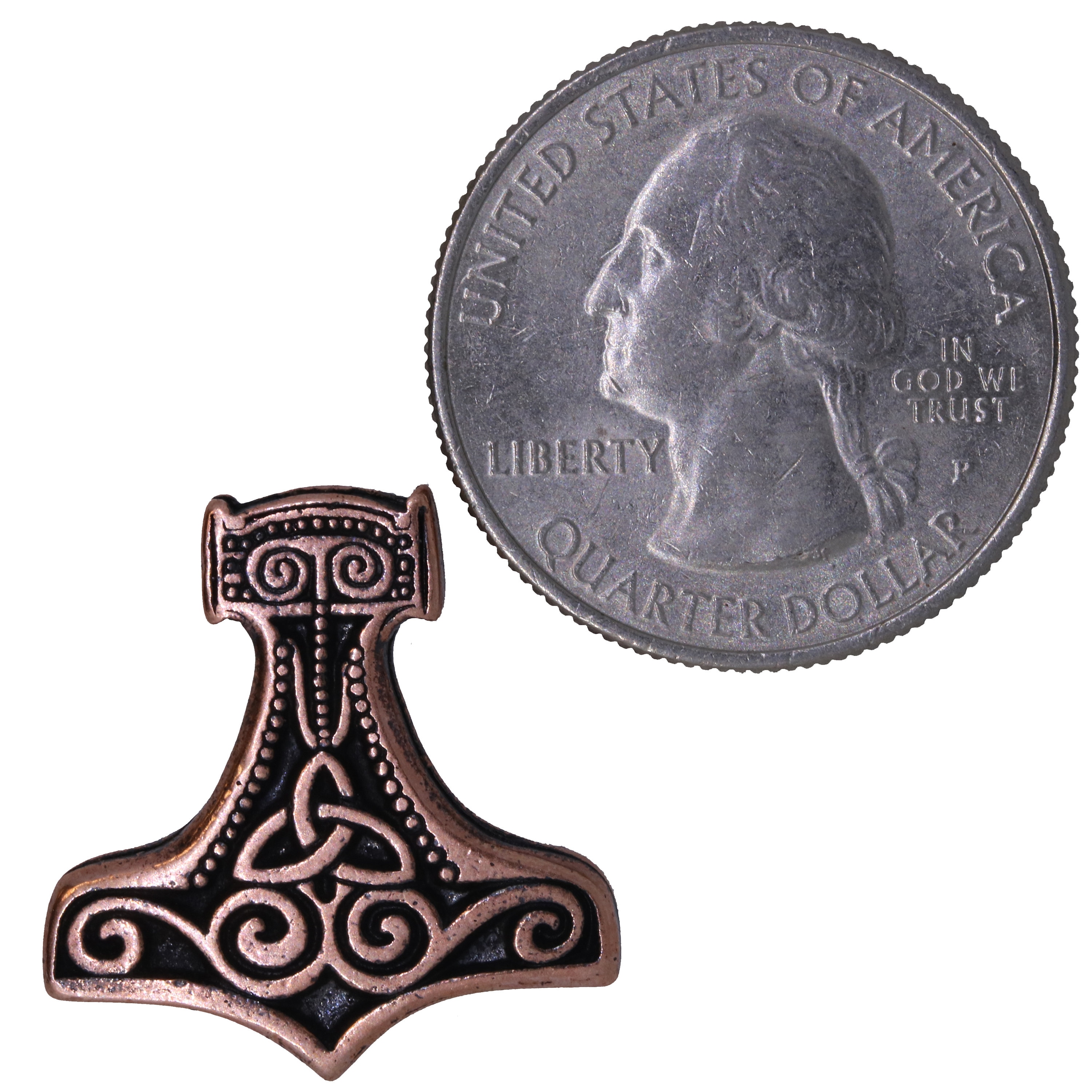 Thor Pin Viking Thors Hammer Copper Lapel Pin- CC695C- Celtic, Viking, and Thor ...