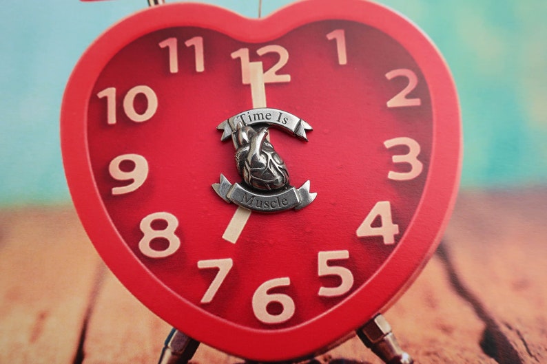 Time is Muscle Heart Attack Awareness Lapel Pin- CC712- Nurses ...