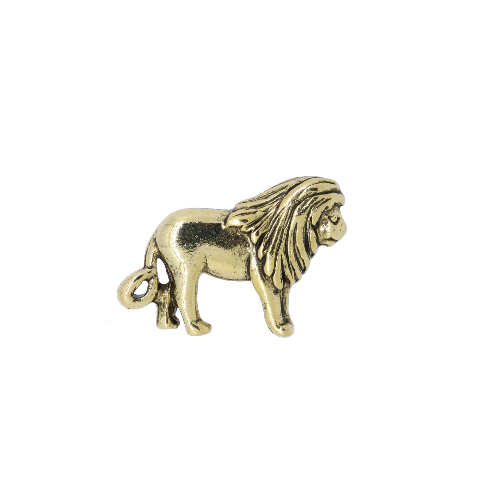 Lion Lapel Pin Cc247gsafari and Zoo Animal Pins Etsy