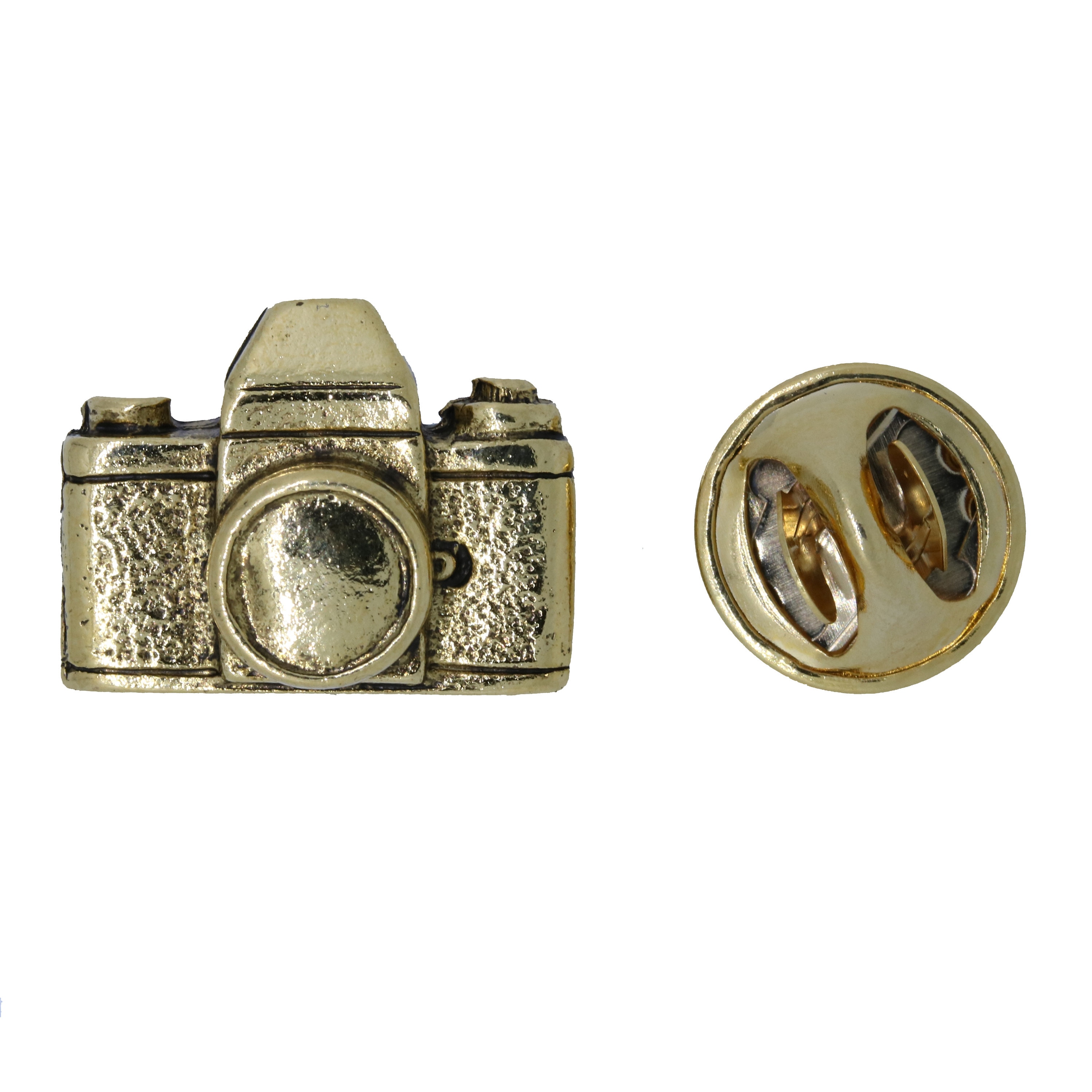 Camera Gold Dipped Pewter Lapel Pin - CC200G- Photo, Photographer, and ...