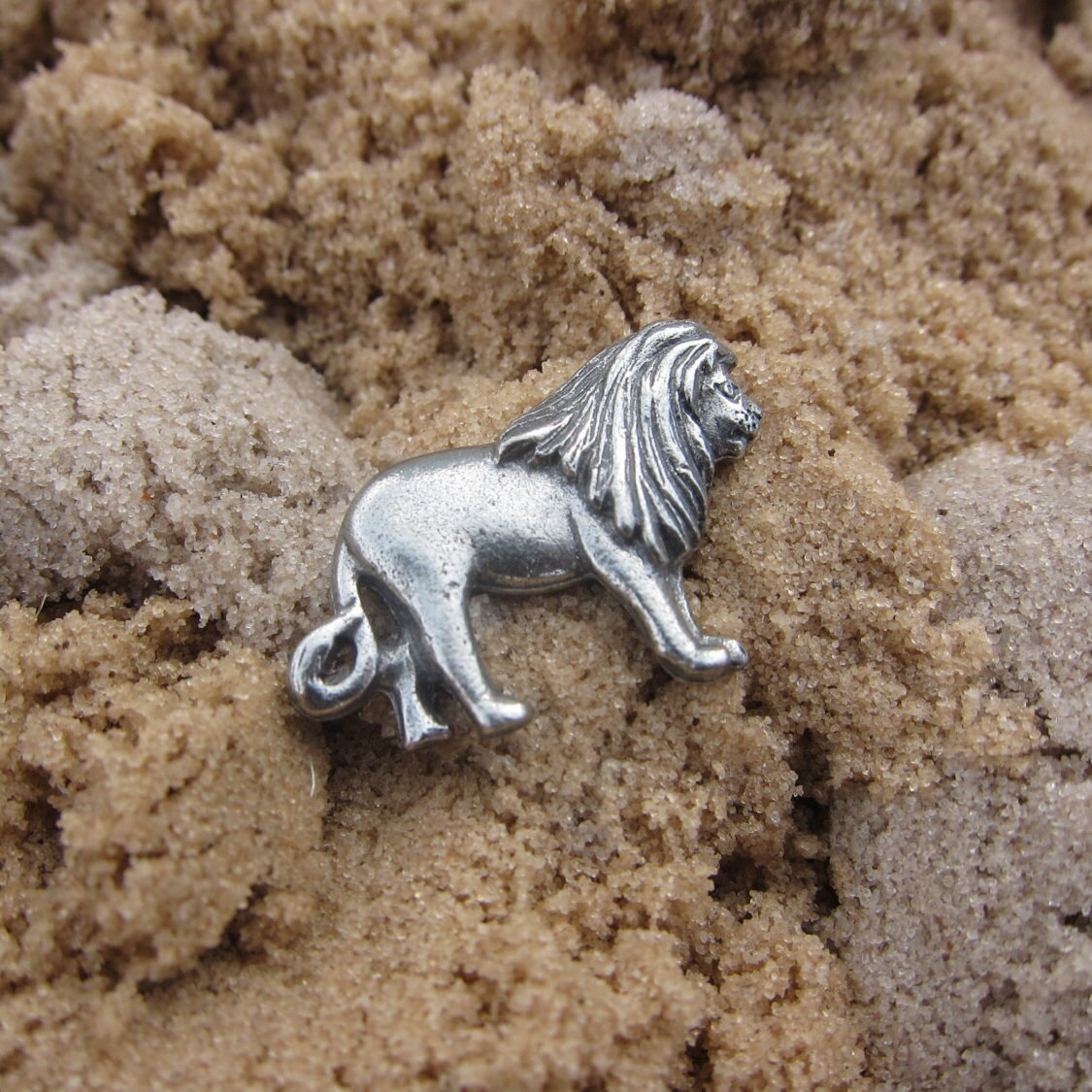 Lion Lapel Pin CC247Safari and Zoo Animal Pewter Pins Etsy