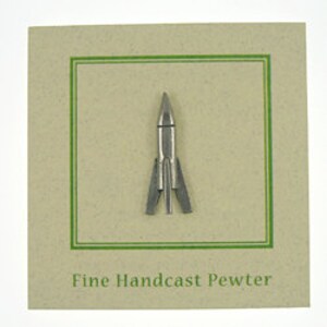 Rocket Lapel Pin - CC212- Missile, Spacecraft, and Aircraft Pins ...