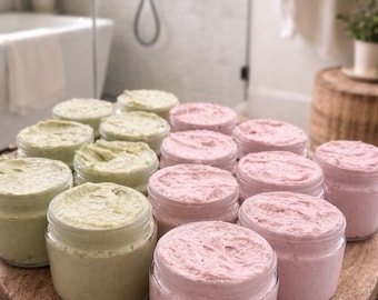 Moisturizing Whipped Body Scrubs