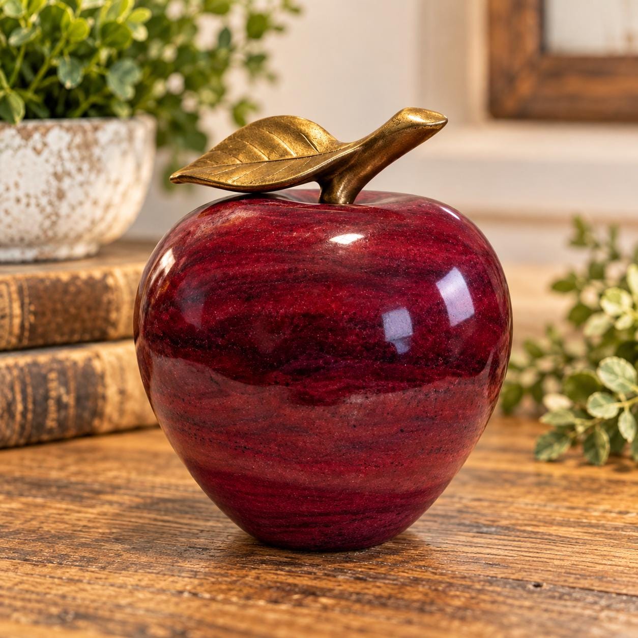 Apple Paperweight - Etsy