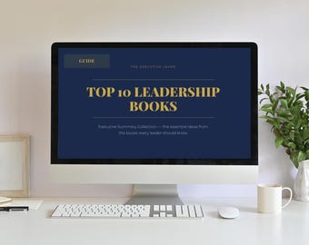 Top 10 Leadership Books Summary Collection – Key Ideas for Managers (PDF)