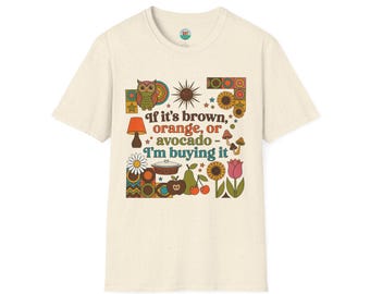 Retro 70s Floral Owl T-Shirt | Vintage Collector Tee