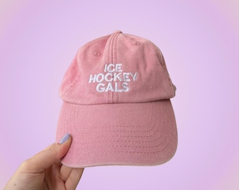 Ice Hockey Gals embroidered cap