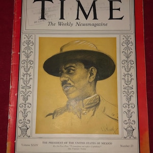 Vintage Time Magazines - Etsy