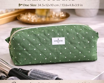 Bolsa organizadora acolchada para herramientas de peluquería, estuche de viaje de algodón, para guardar rizadores.
