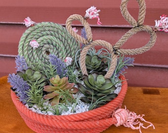 Rope Cactus Basket