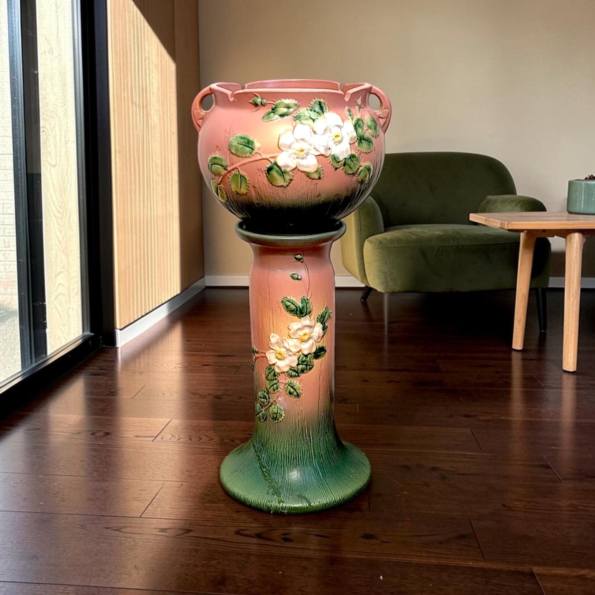 Vintage Jardiniere Pedestal Stand - Etsy