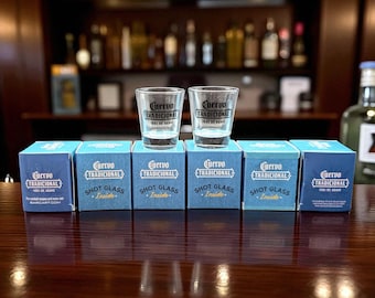 Vasos de chupito Jose Cuervo Tradicional - Juego de 8 - Nuevos en caja