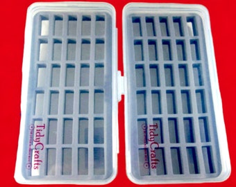M Style Bobbin Box: Quilting & Long Arm Machine Bobbin Storage (Set of 2)