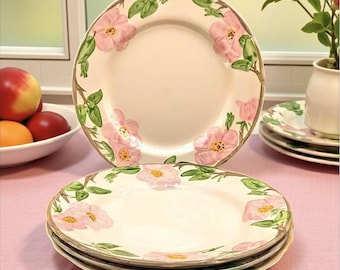 Desert Rose Franciscan Dinnerware China 12 7pc Place Setting With