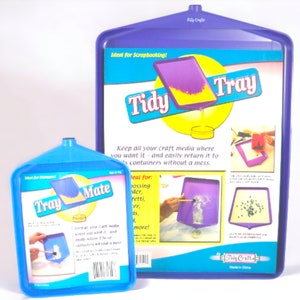 Tidy Tray Set - Large and Small Glitter and Powder Trays