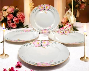 Vintage Noritake “azalea” - Set of Two Salad Plates, Tea Party