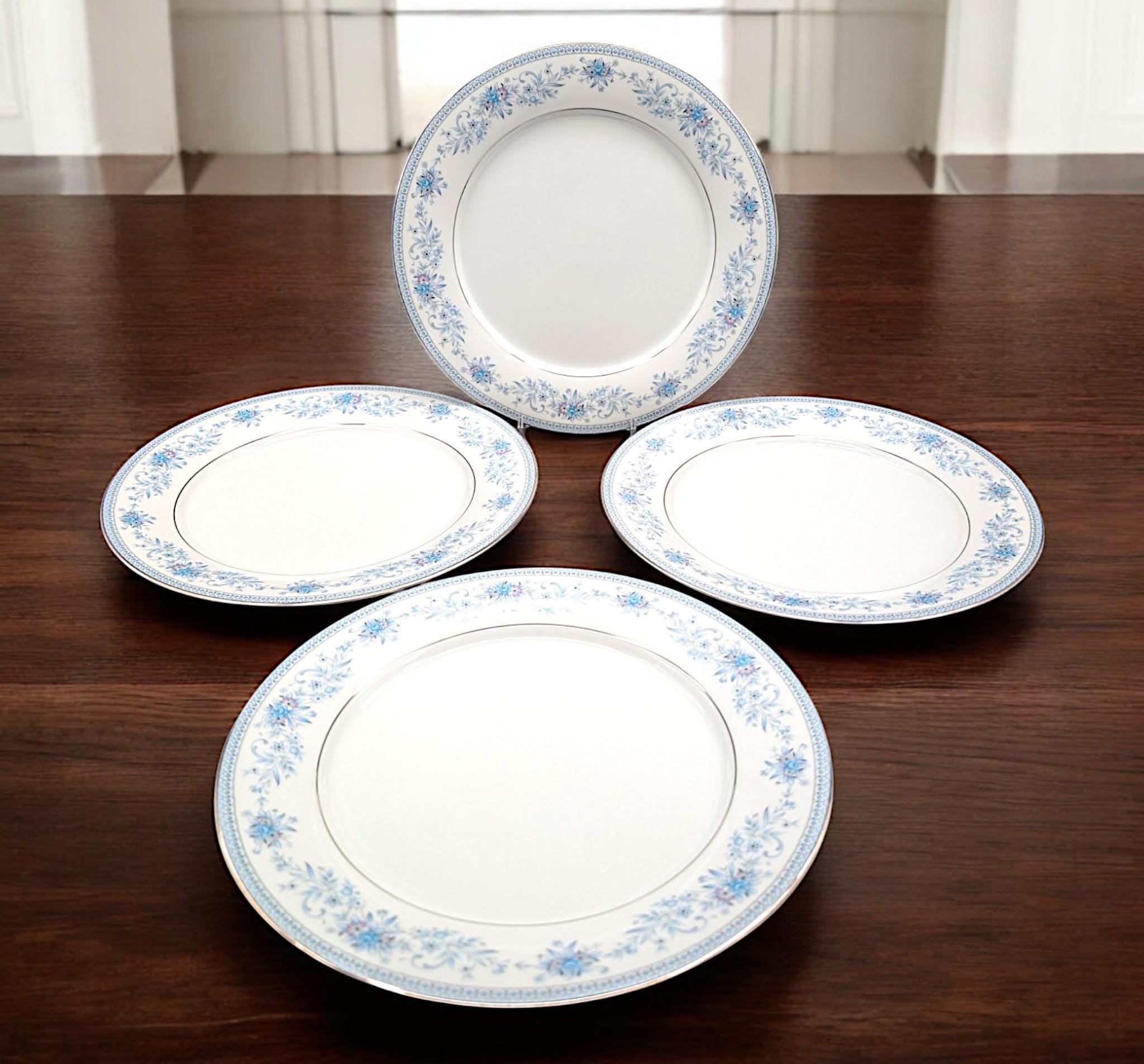 Set of Blue Noritake - Etsy