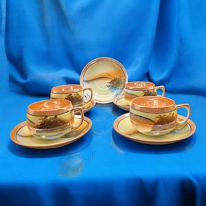 Noritake Handpainted Japan Tea Set - Etsy