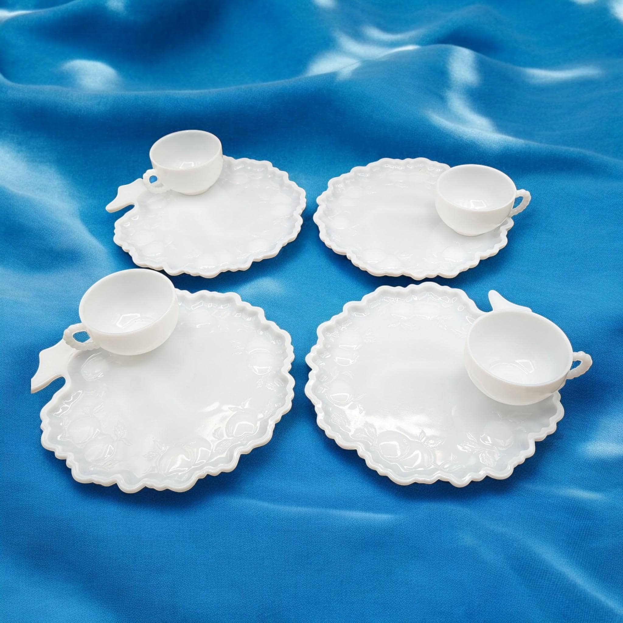 Hazel Atlas Snack Sets - Etsy
