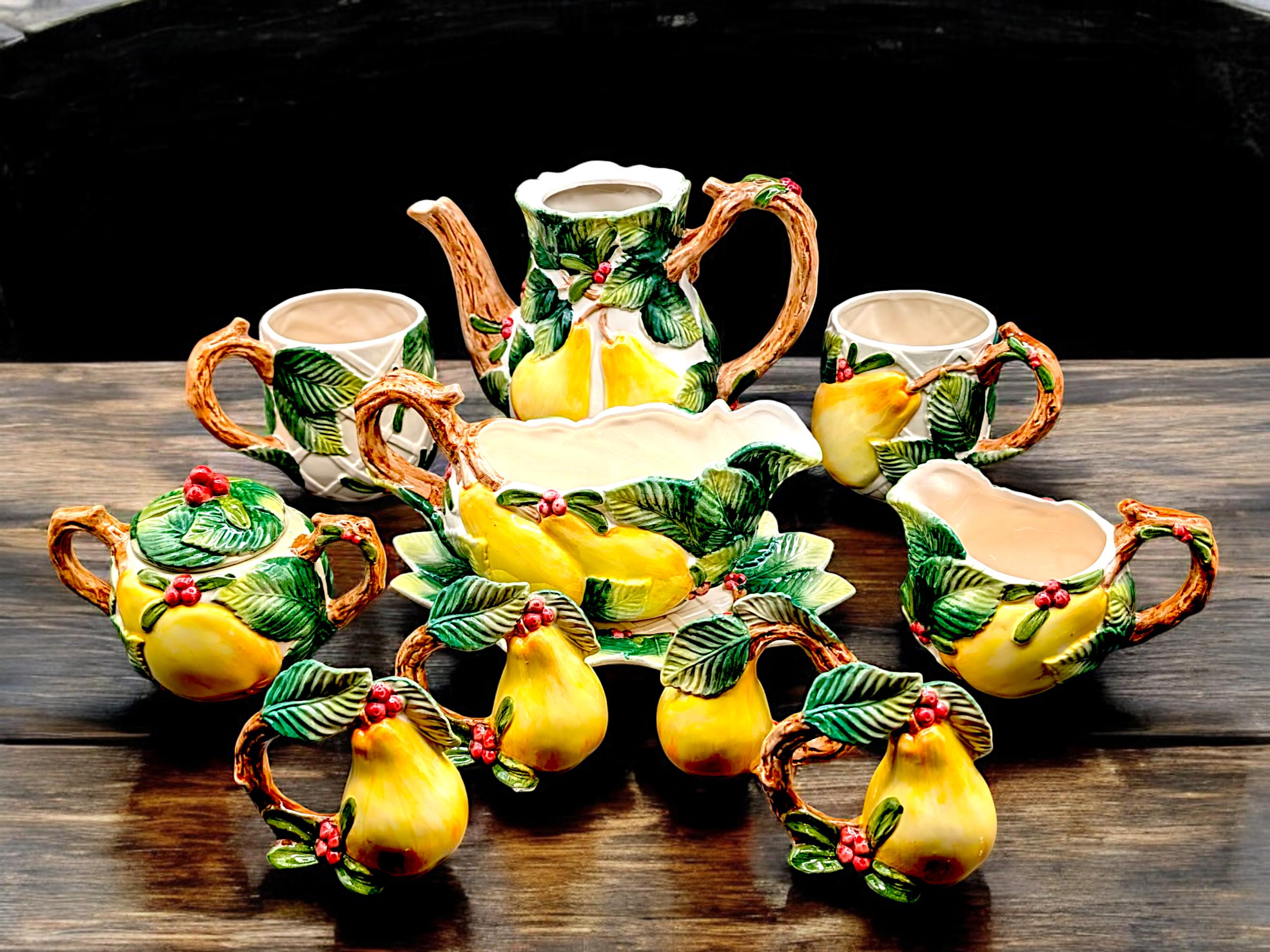 Fitz and Floyd グレイシーセラミックピーコックティーポット 1クォート Fitz and Floyd Tea Pots - Etsy