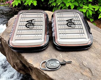 Waterproof Fly Box Set: Double Sided Slit Foam, Steelhead/Saltwater (Factory Seconds)