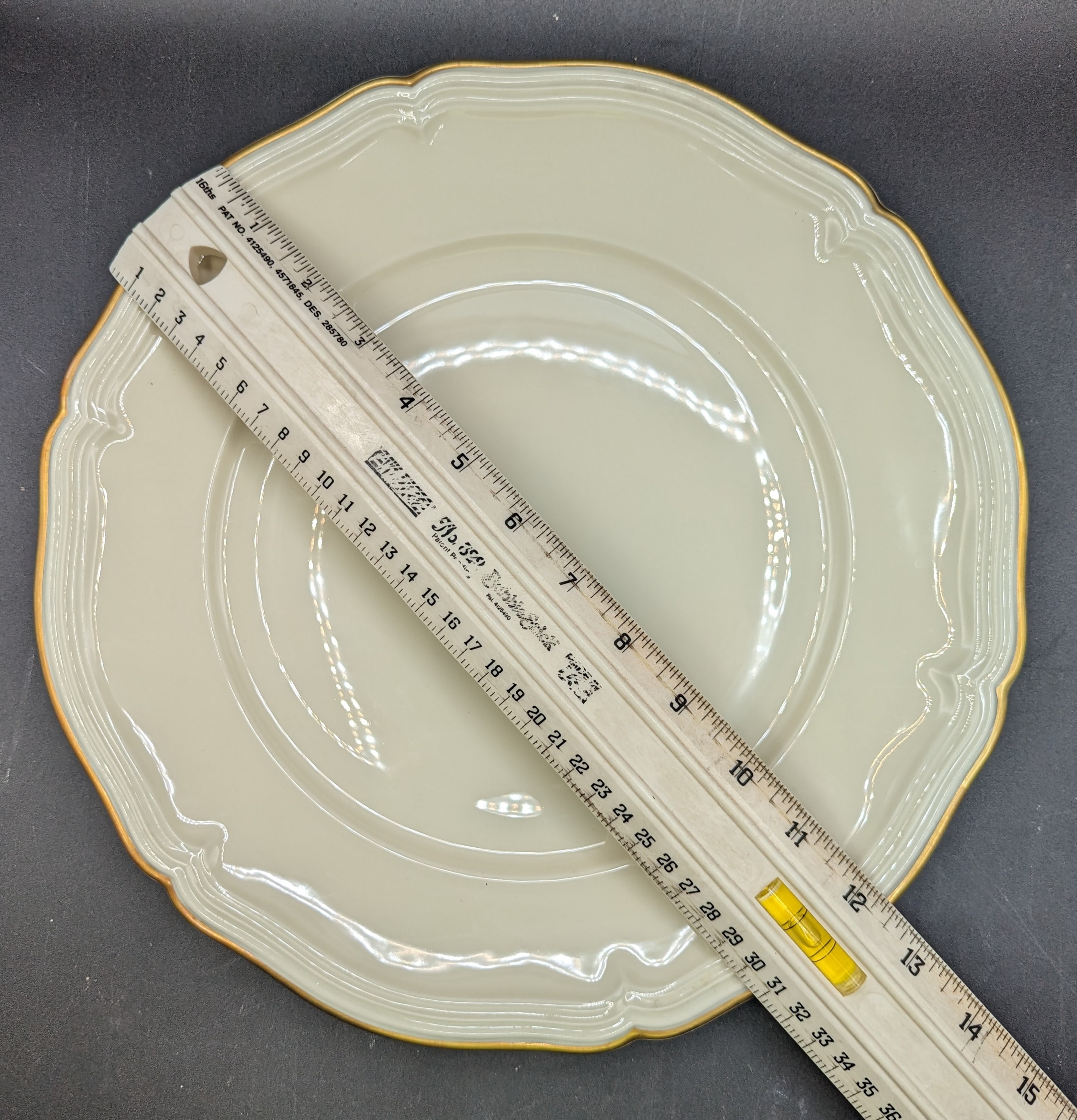 ドイツ製 ROSENTHAL【Siam Yellow】リムディープディッシュ6枚 ドイツ