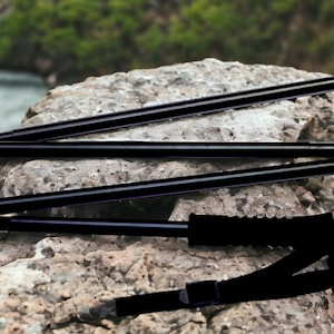 Coldwater 54&quot; Long Collapsible Fly Fishing Wading Staff with Lanyard and Neoprene Storage Case #1929