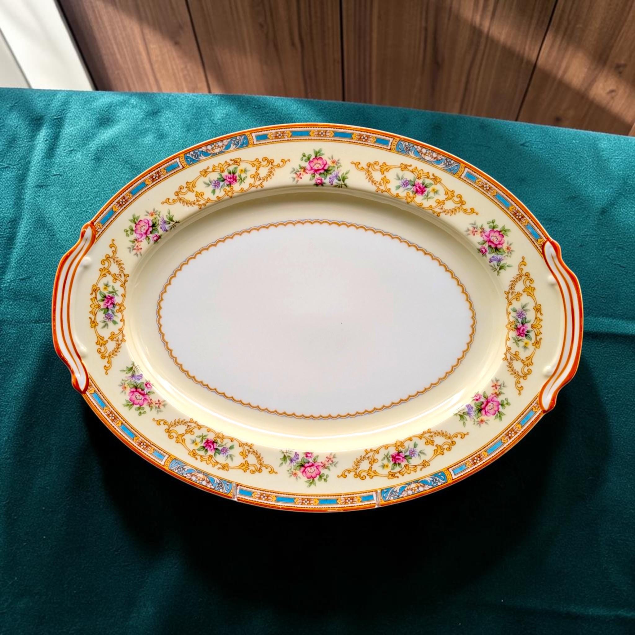 ノリタケ アンビエンス モカジャバ プレート オーバル サービングプラッター Noritake Oval Platter - Etsy
